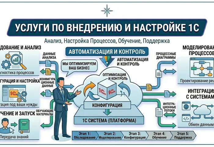 Внедрение 1С под ключ