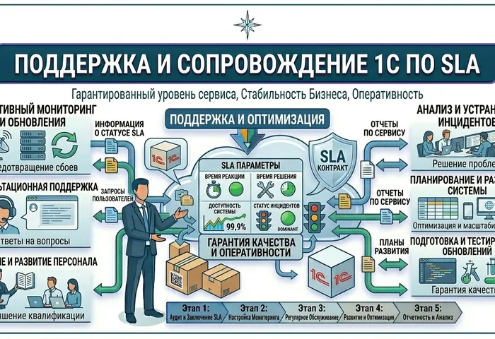 Сопровождение программ 1С