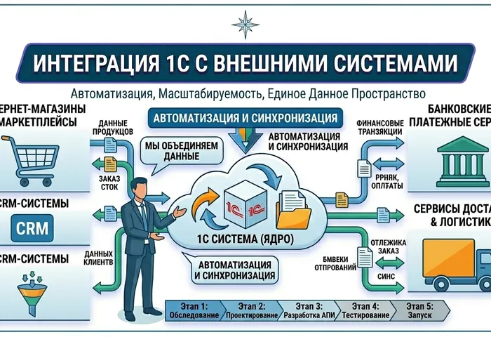 Интеграции 1С с внешними системами