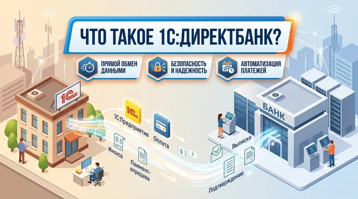 Что такое 1С:ДиректБанк?
