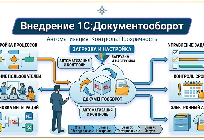 Внедрение 1С:Документооборот
